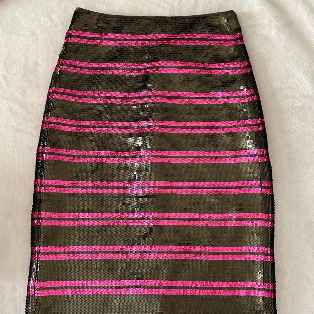 J. Crew sequins pencil skirt